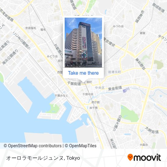 オーロラモールジュンヌ map