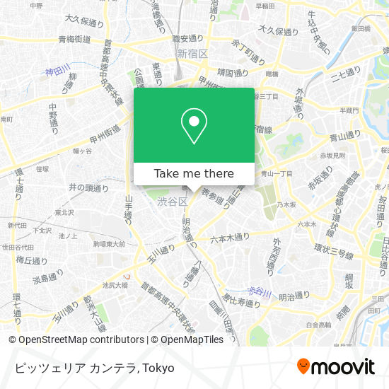 ピッツェリア カンテラ map