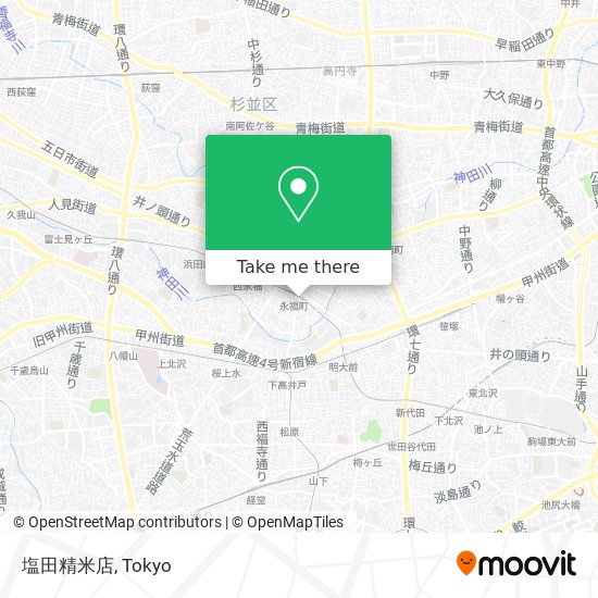 塩田精米店 map