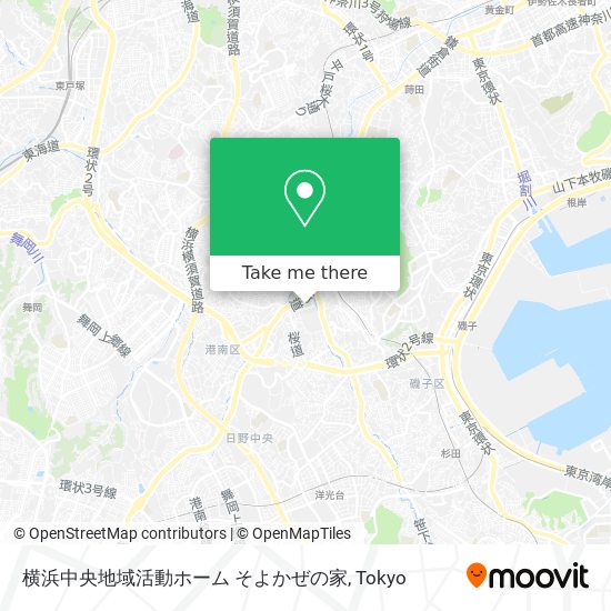 How To Get To 横浜中央地域活動ホーム そよかぜの家 In 横浜市 By Bus Or Metro