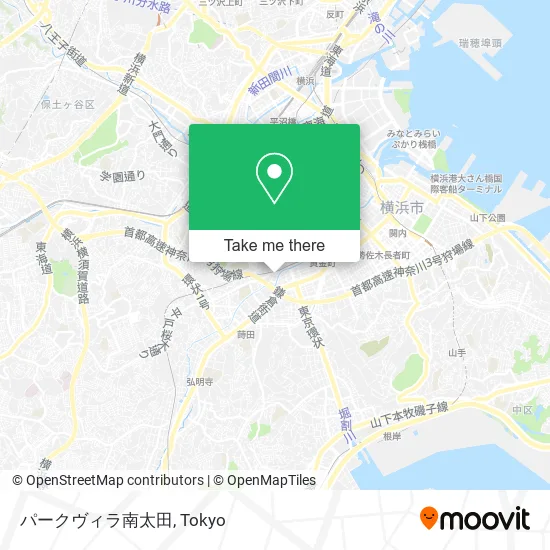 パークヴィラ南太田 map