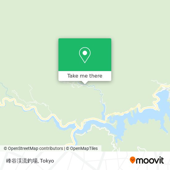 峰谷渓流釣場 map