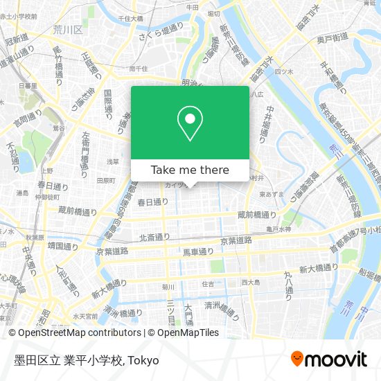 墨田区立 業平小学校 map