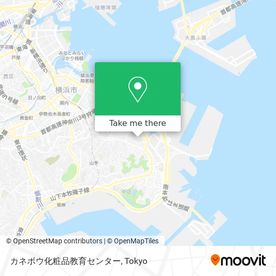 Kanebo Cosmetics Education Center map