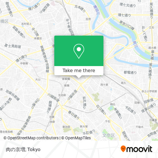 肉の京増 map