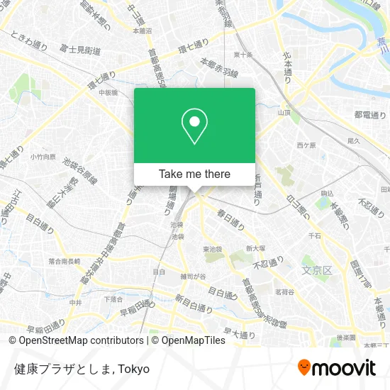 健康プラザとしま map