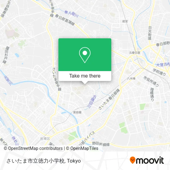 さいたま市立徳力小学校 map