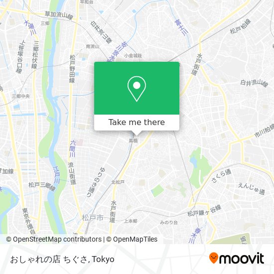 おしゃれの店 ちぐさ map