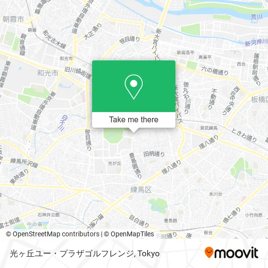 光ヶ丘ユー・プラザゴルフレンジ map