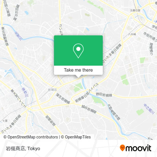 岩槻商店 map