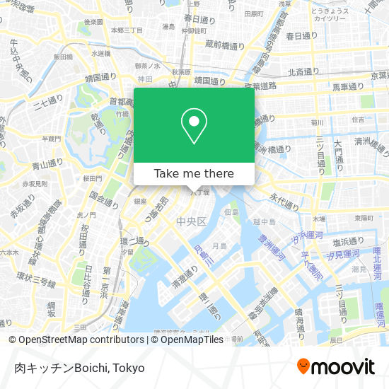 肉キッチンBoichi map