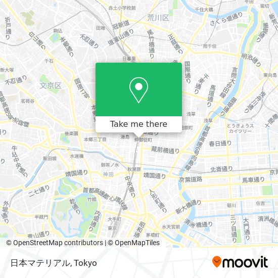 日本マテリアル map