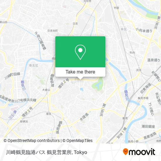 川崎鶴見臨港バス 鶴見営業所 map