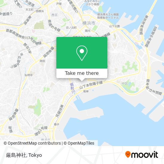 厳島神社 map