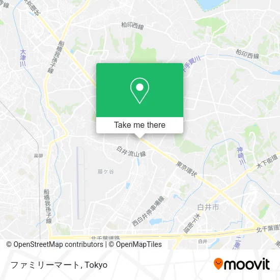 ファミリーマート map