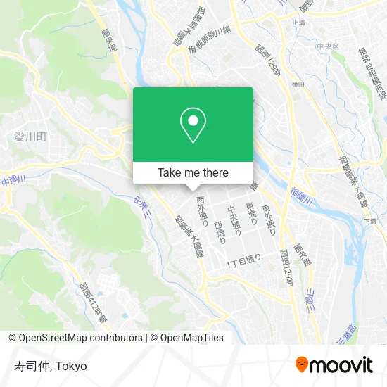 寿司仲 map