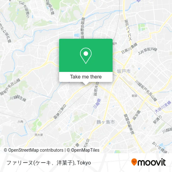ファリーヌ(ケーキ、洋菓子) map