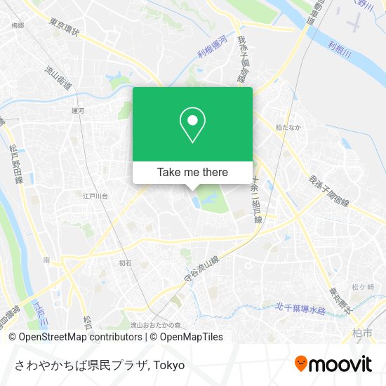 さわやかちば県民プラザ map