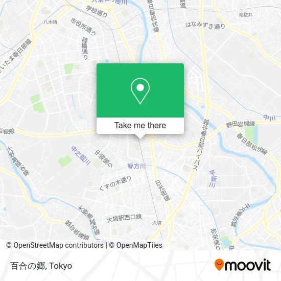 百合の郷 map