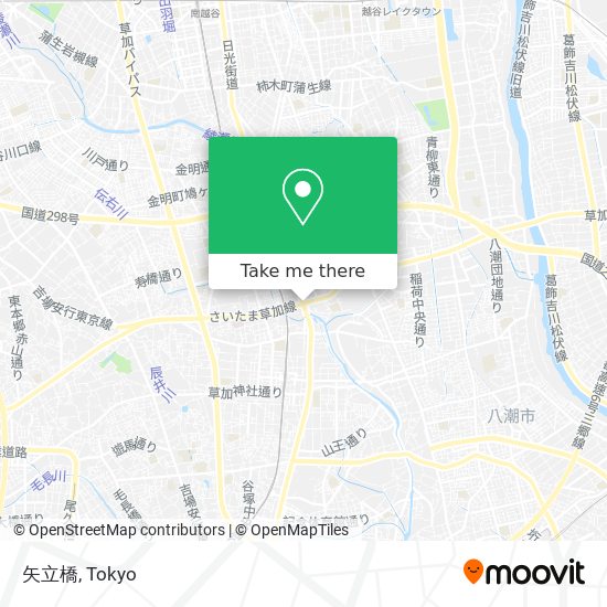 矢立橋 map