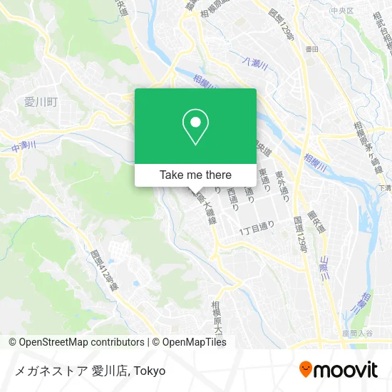 メガネストア 愛川店 map