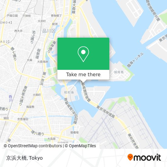 京浜大橋 map