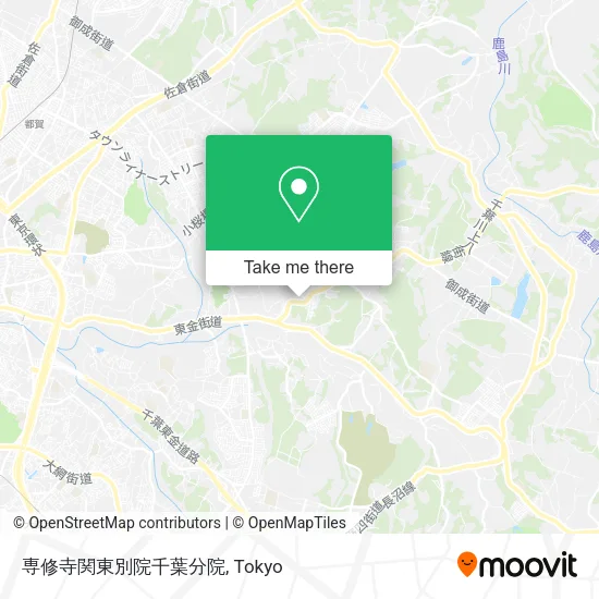 専修寺関東別院千葉分院 map