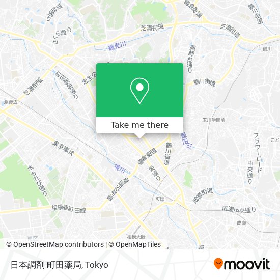 日本調剤  町田薬局 map