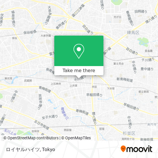 ロイヤルハイツ map