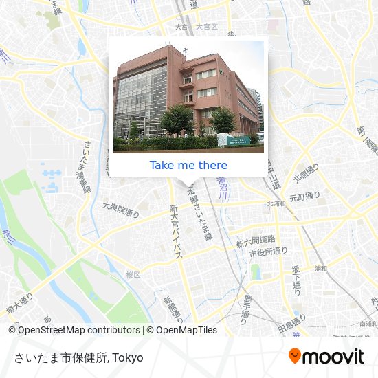 さいたま市保健所 map