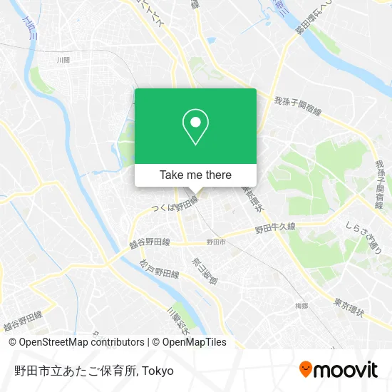 野田市立あたご保育所 map