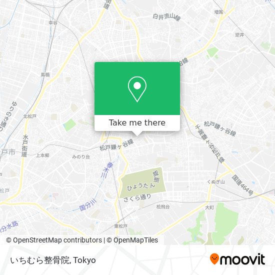 いちむら整骨院 map