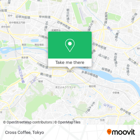 Cross Coffee map