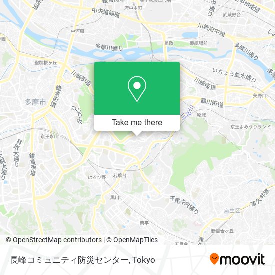 長峰コミュニティ防災センター map