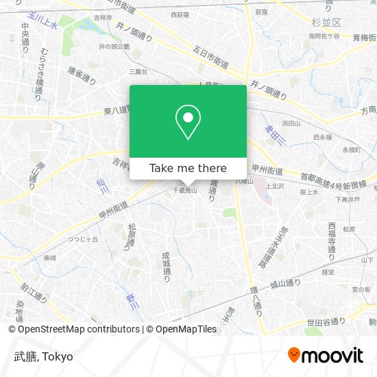 武膳 map