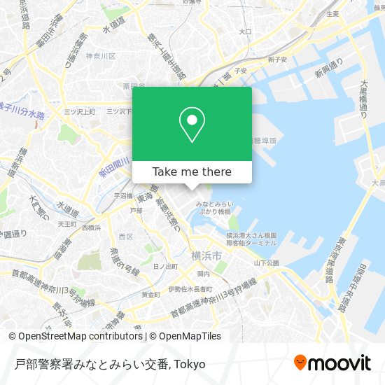 戸部警察署みなとみらい交番 map