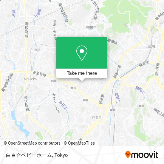 白百合ベビーホーム map