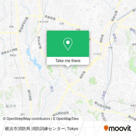 横浜市消防局 消防訓練センター map