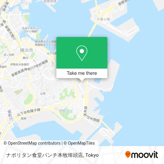 ナポリタン食堂パンチ本牧埠頭店 map