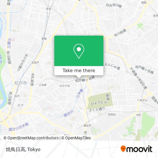 How To Get To 焼鳥日高 In 松戸市 By Metro Or Bus Moovit