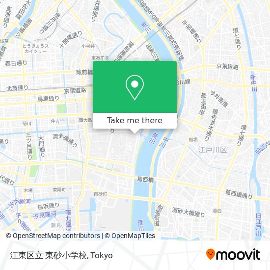 江東区立 東砂小学校 map