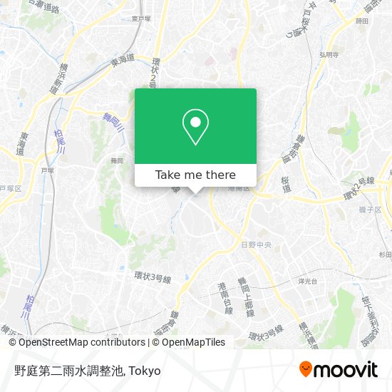 野庭第二雨水調整池 map
