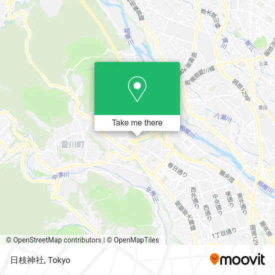 日枝神社 map