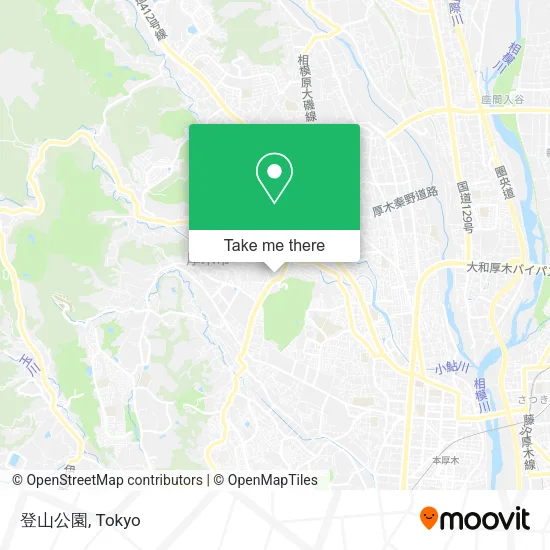 登山公園 map