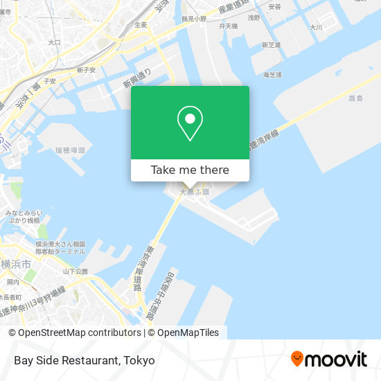 Bay Side Restaurant map