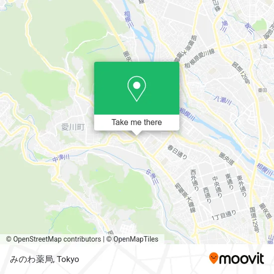 みのわ薬局 map