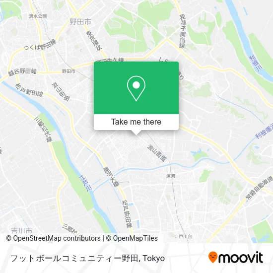 フットボールコミュニティー野田 map