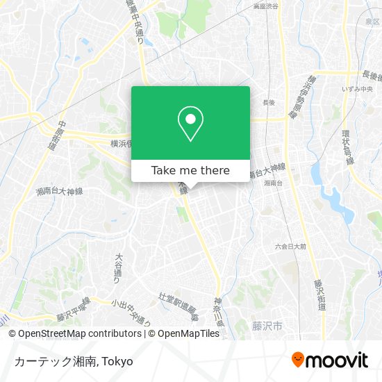 カーテック湘南 map
