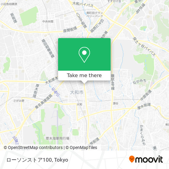 How To Get To ローソンストア100 大和深見東店 In Tokyo By Metro Or Bus