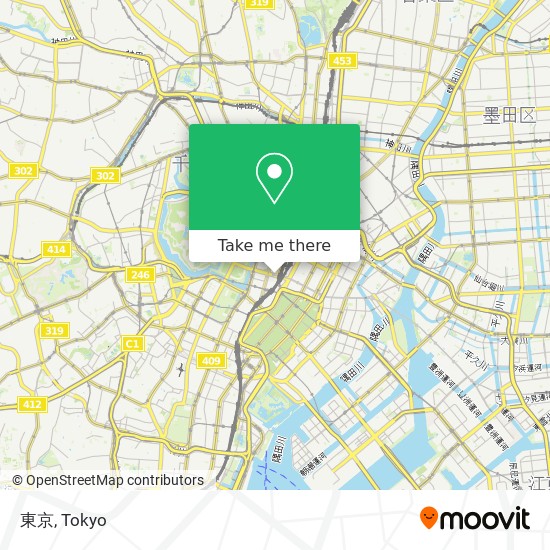 東京 map